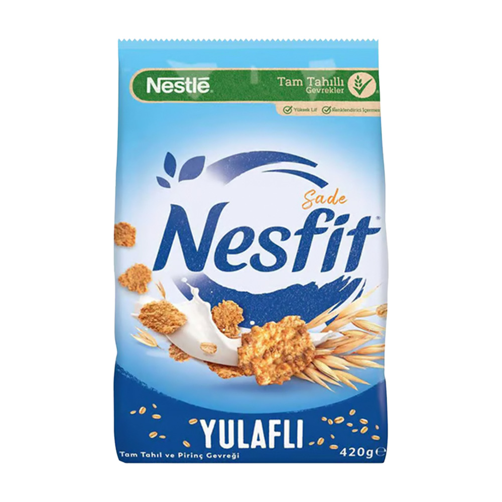 Nestle Nesfit Yulaflı Tam Buğday ve Pirinç Gevreği 420 Gr