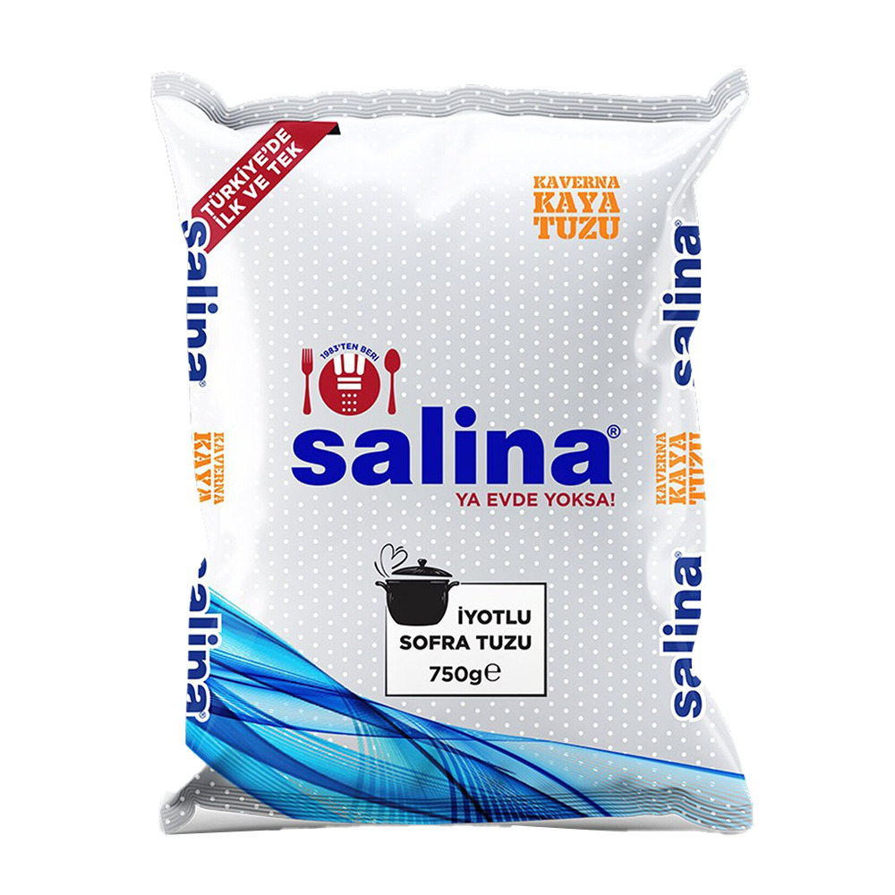 Salina İyotlu Tuz 750 Gr.