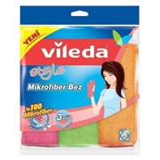 Vileda Style Mikrofiber Bez 3’lü