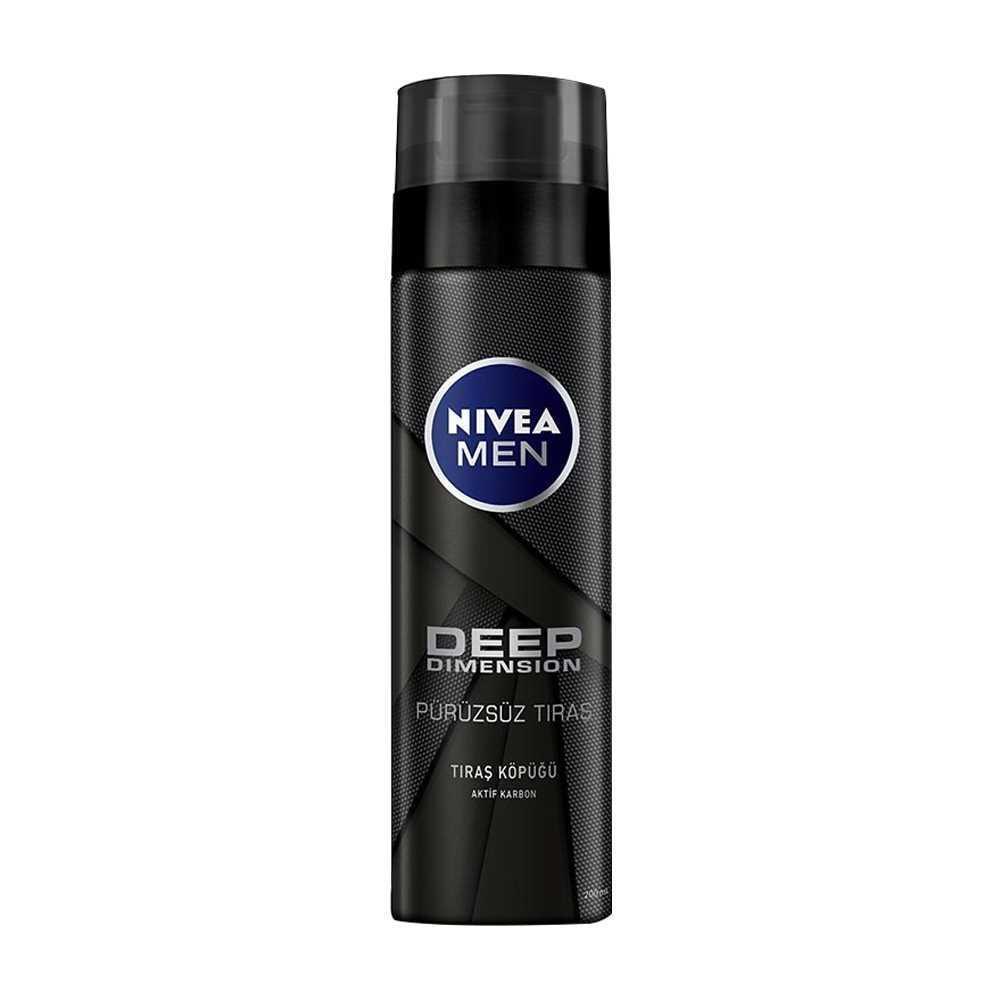 Nivea Man Traş Köpüğü 200Ml Deep Dımensıon