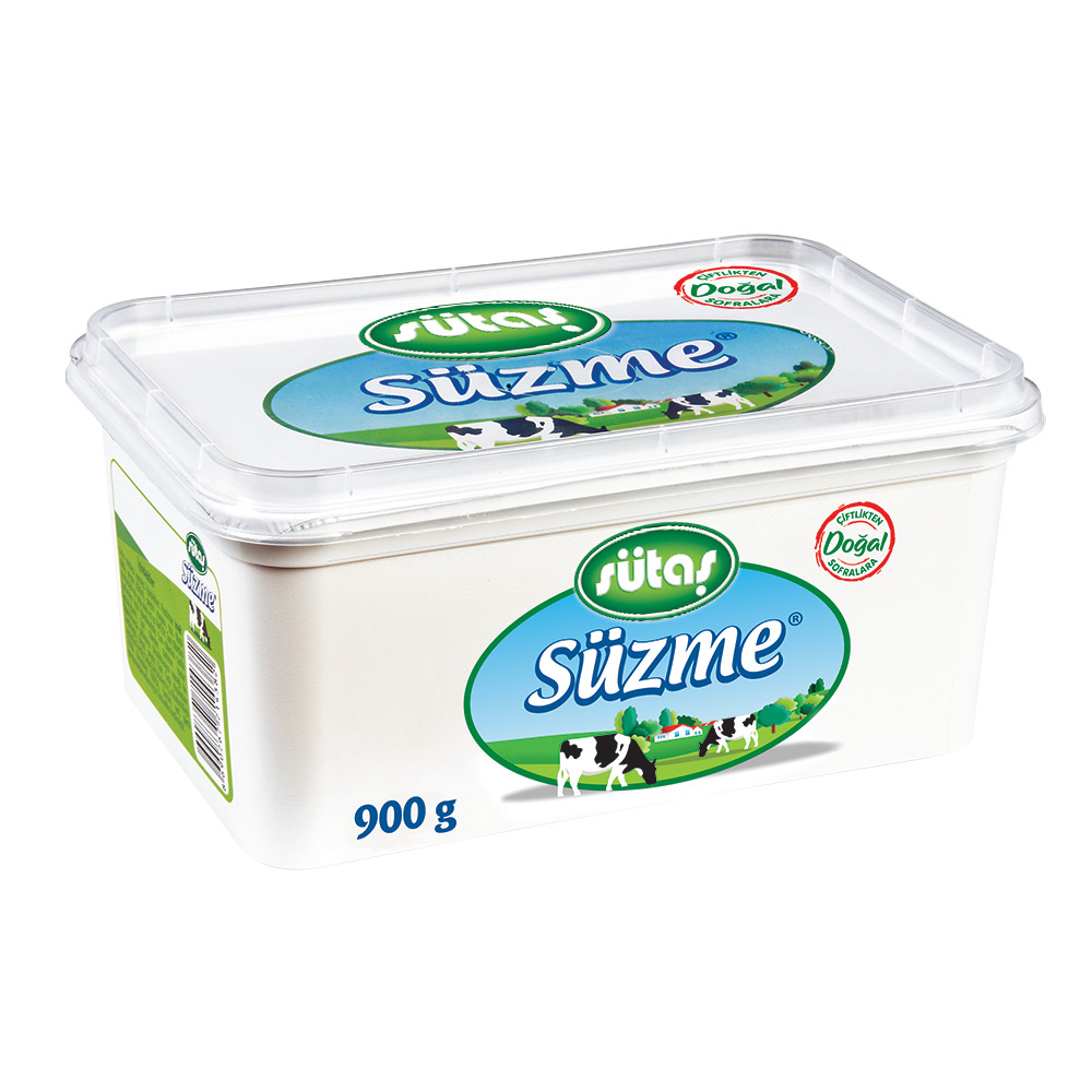 Sütaş Süzme Beyaz Peynir 900Gr