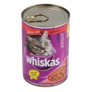 Whiskas Kedi Maması Yaş 400 Gr Sığır Eti Konserve