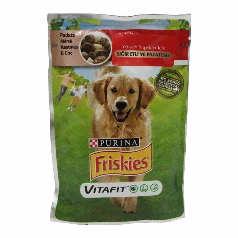 Purina Friskies Köpek Maması 100Gr Sığır Etli Patates