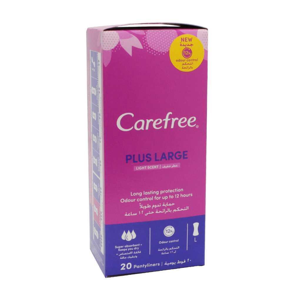 Carefree Günlük Ped Plus Large 20 Li