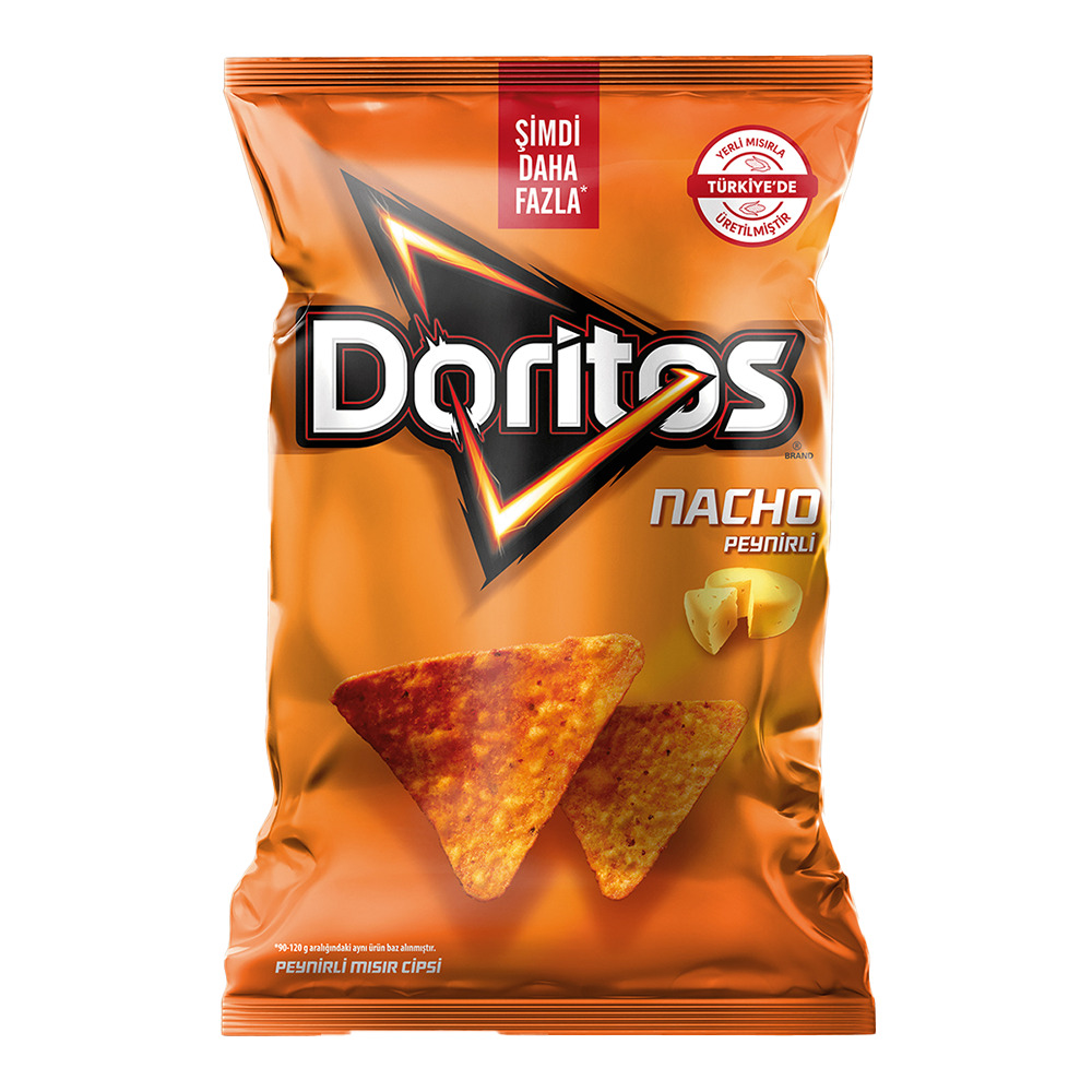 Doritos Mısır Cipsi Nacho Peynirli 130Gr