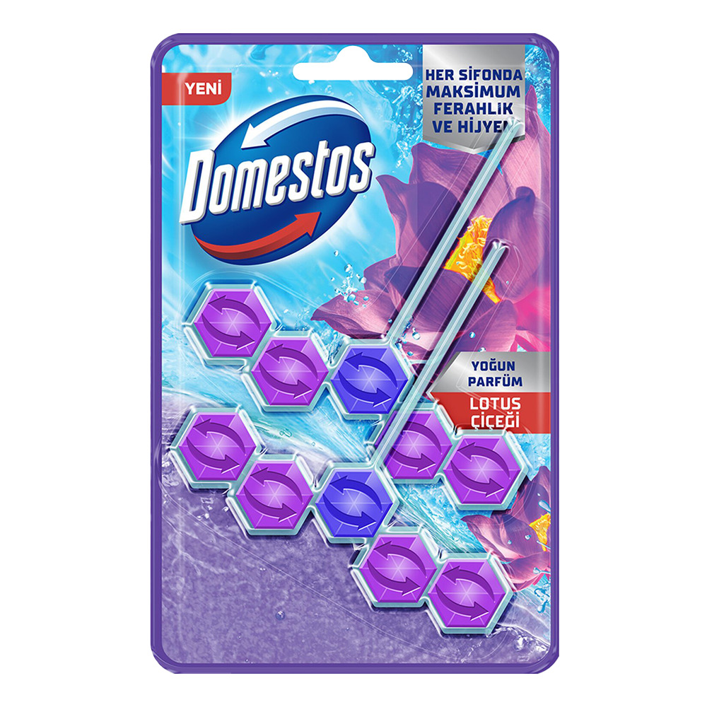 Domestos Wc Blok 2*50 Gr Lotus Çiçeği**