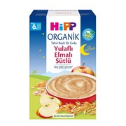 Hipp Organik İyi Geceler Sütlü Yulaflı Elma 250 Gr.