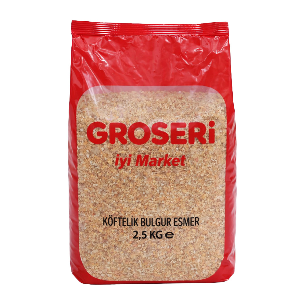 Groseri Esmer Köftelik Bulgur 2,5 Kg.