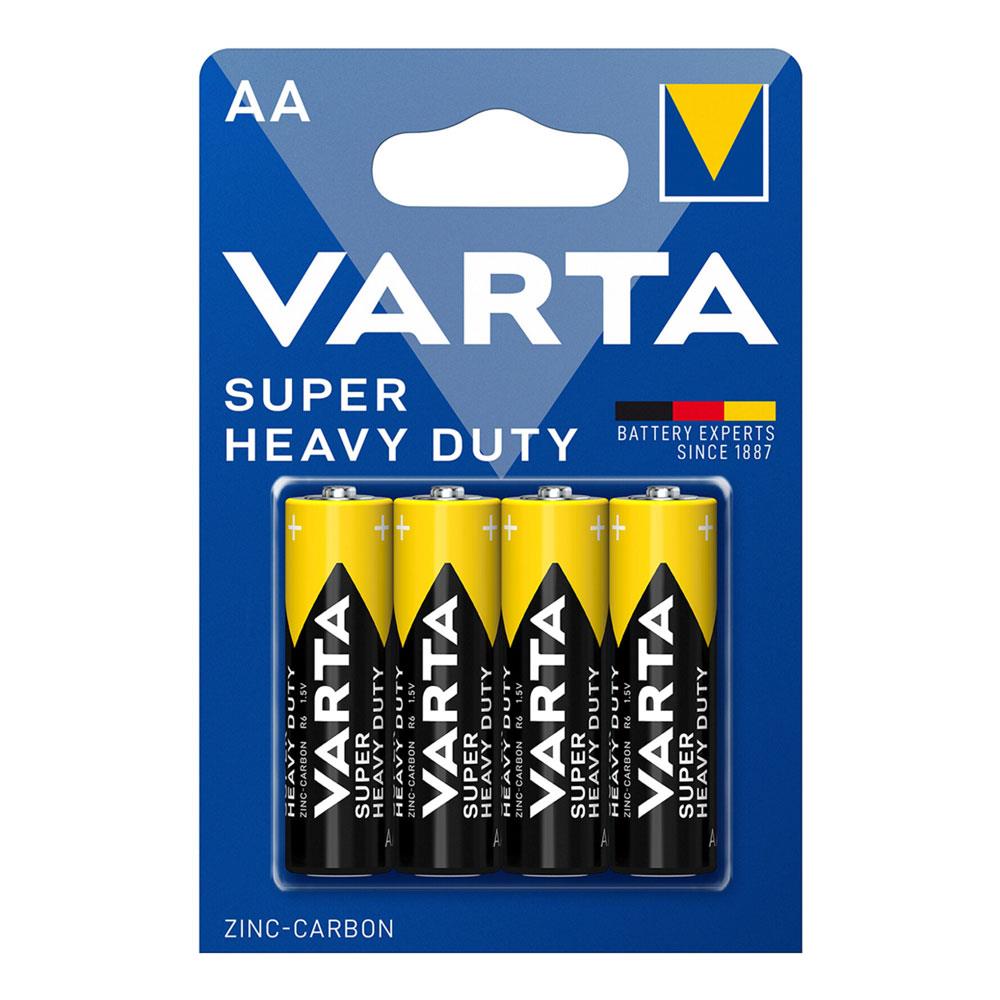 Varta Super Heavy Duty AA Kalın Kalem Pil 4 Lü
