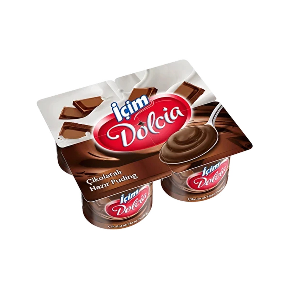 İçim Dolcia Çikolata Sevdası Puding 4*100 Gr.