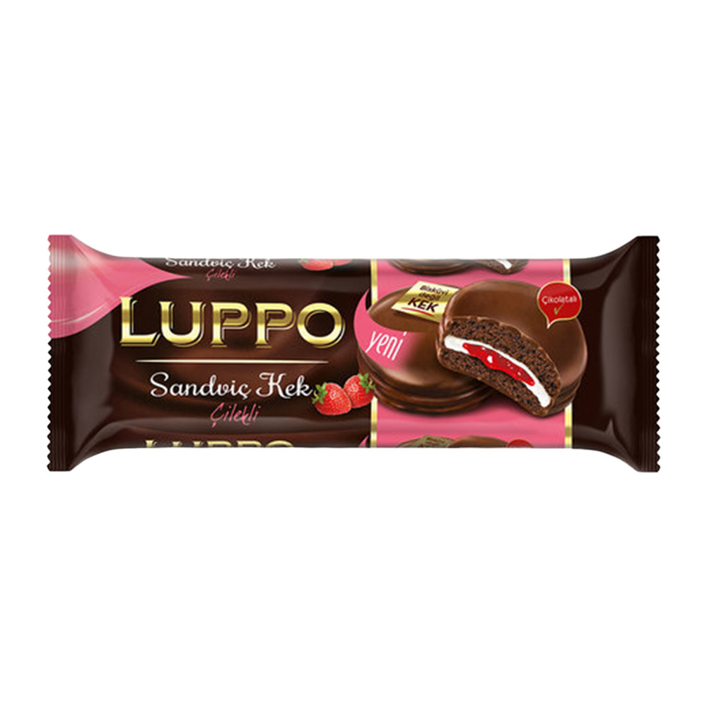 Şölen Luppo Sandviç Kek 182Gr Çilekli
