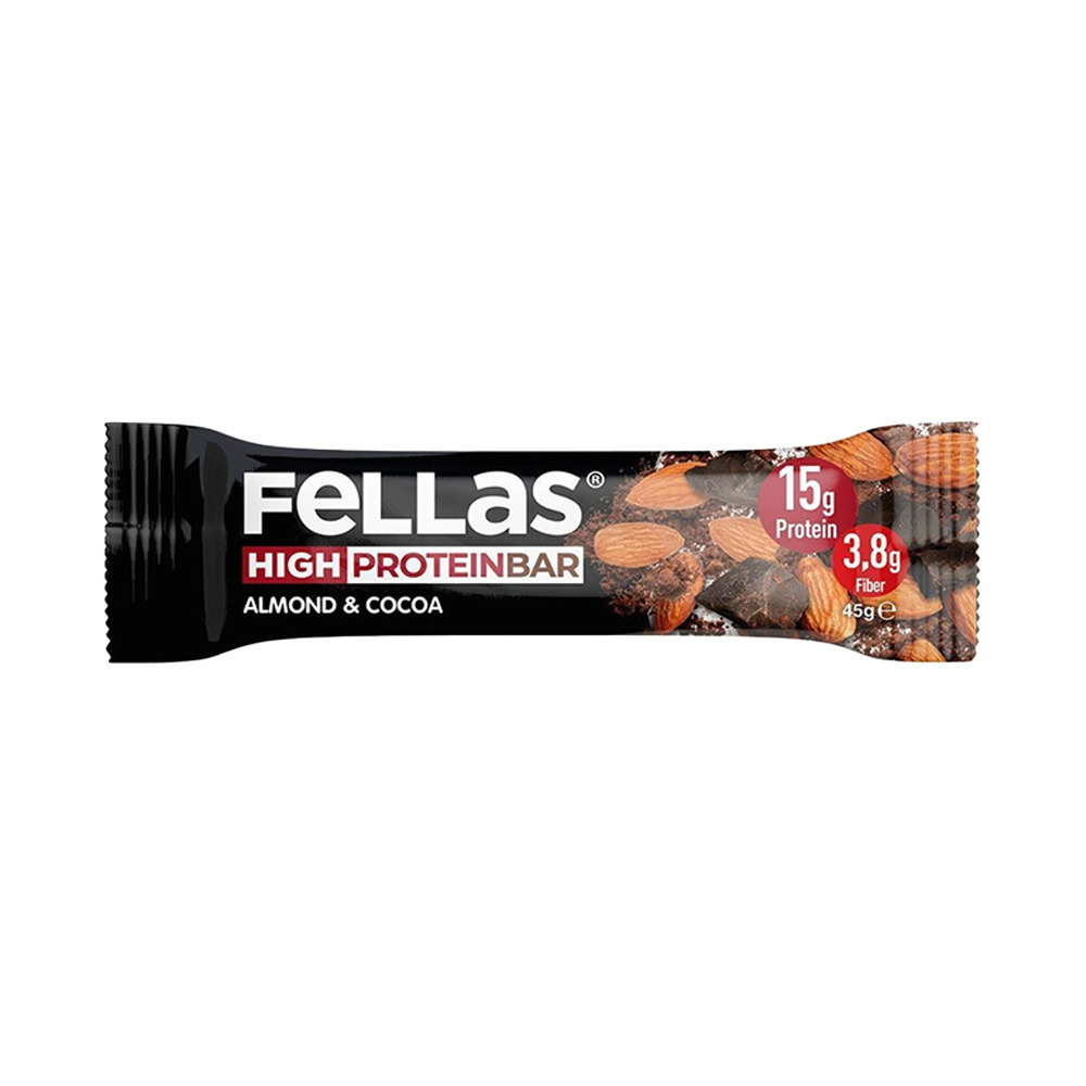 Fellas Protein Bar Badem & Kakao 45 Gr