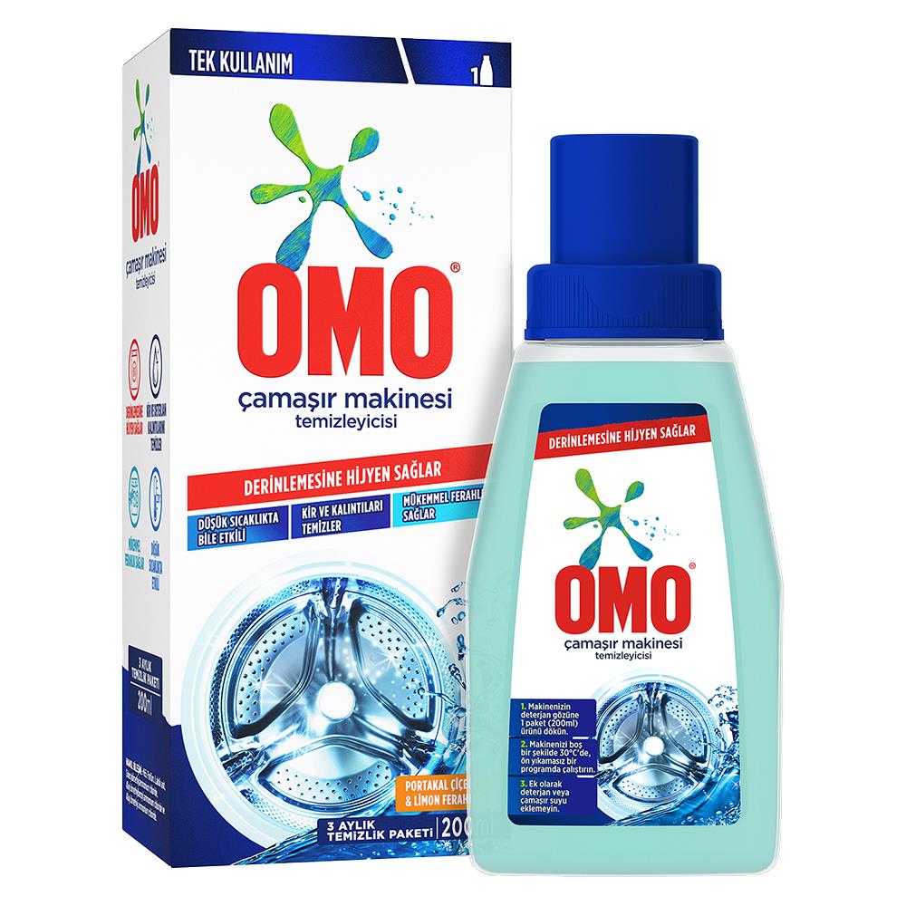 Omo Çamaşır Makina Temizleyici 200Ml**