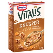 Dr. Oet. Vitalis Knusper Çıtır Bal Bademli Müsli 450 gr**