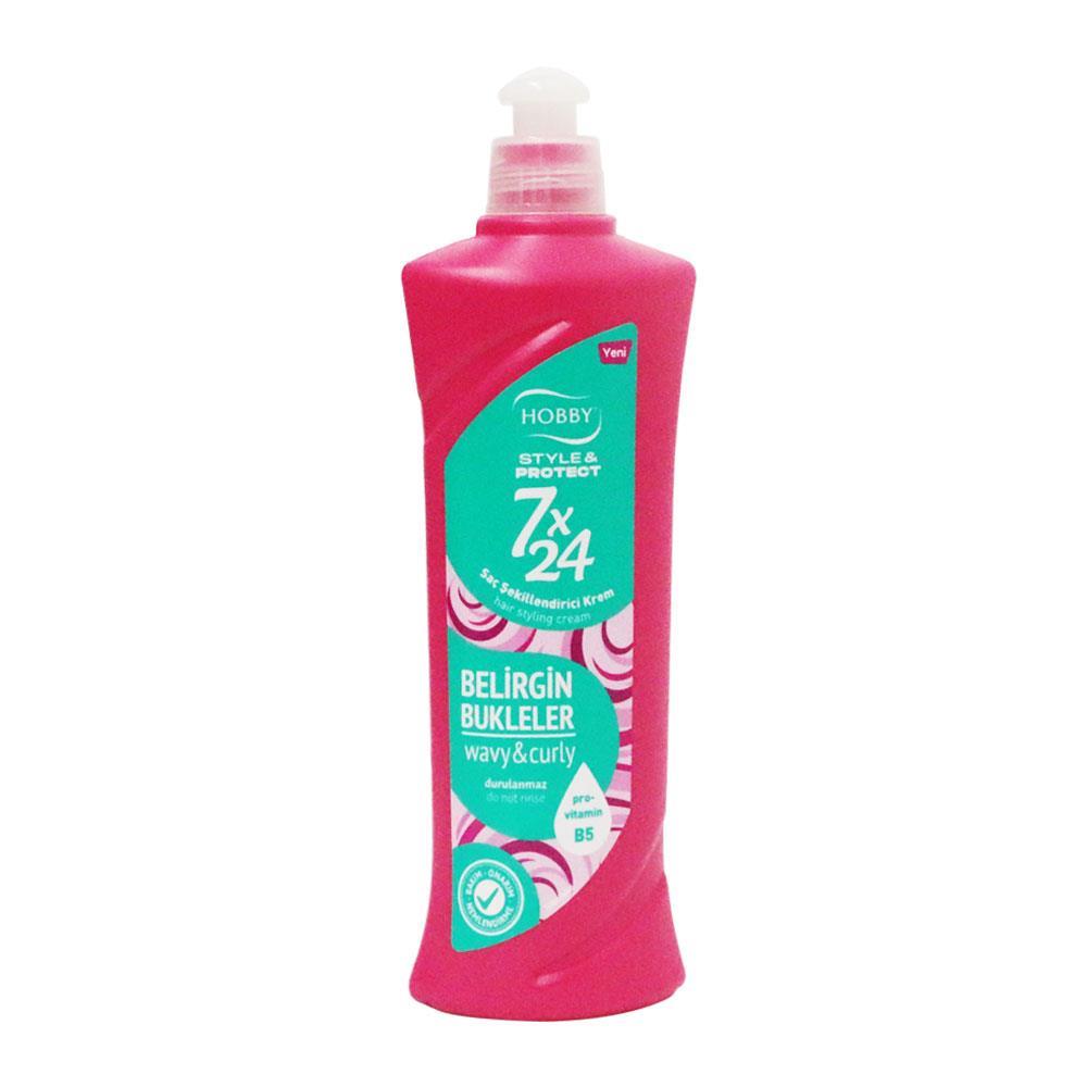 Hobby 7*24 Saç Şekillendirici Krem 250 Ml Belirgin Bukleler