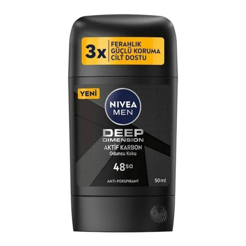 Nivea Men Deep Aktif Karbon Stick Bay 50 Ml 