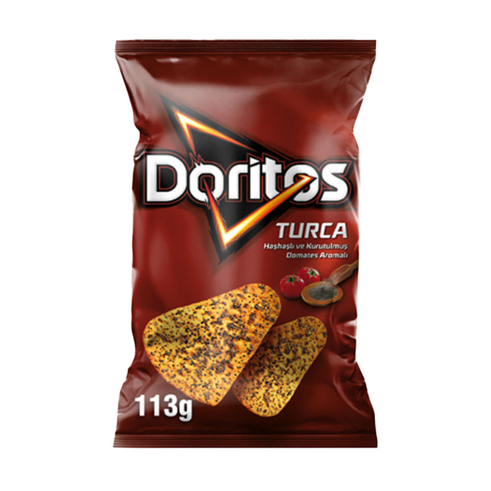 Doritos Alaturca Haşhaşlı Domates Çeşnili Mısır Cipsi 113 Gr.