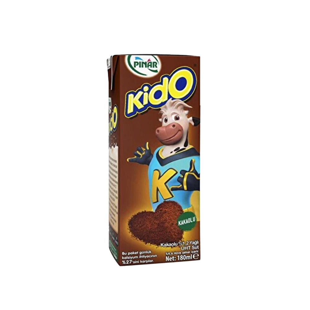 Pınar Kido Kakolu Süt 180 Ml %1,2 Yağlı