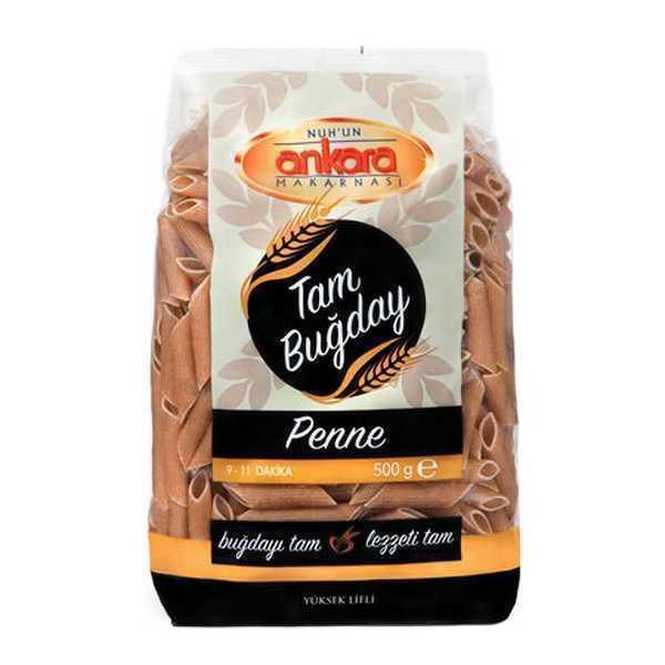 Ankara Tam Buğday Penne Makarna 500 Gr 