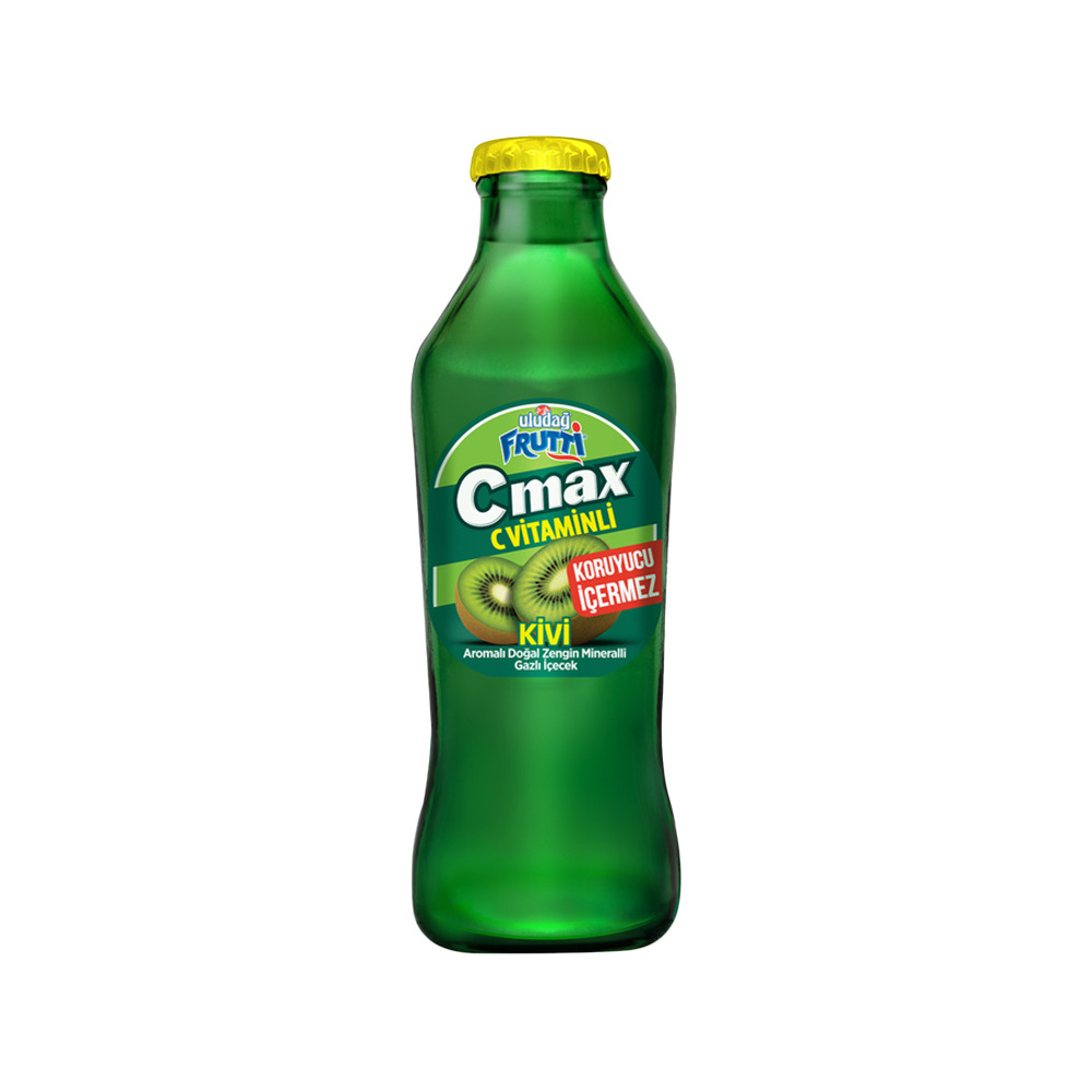 Uludag Frutti Cmax Kivi Mineralli Gazlı İcecek 200Ml