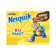 Nestle Kakaolu Süt Nesquik 6*180 Ml 