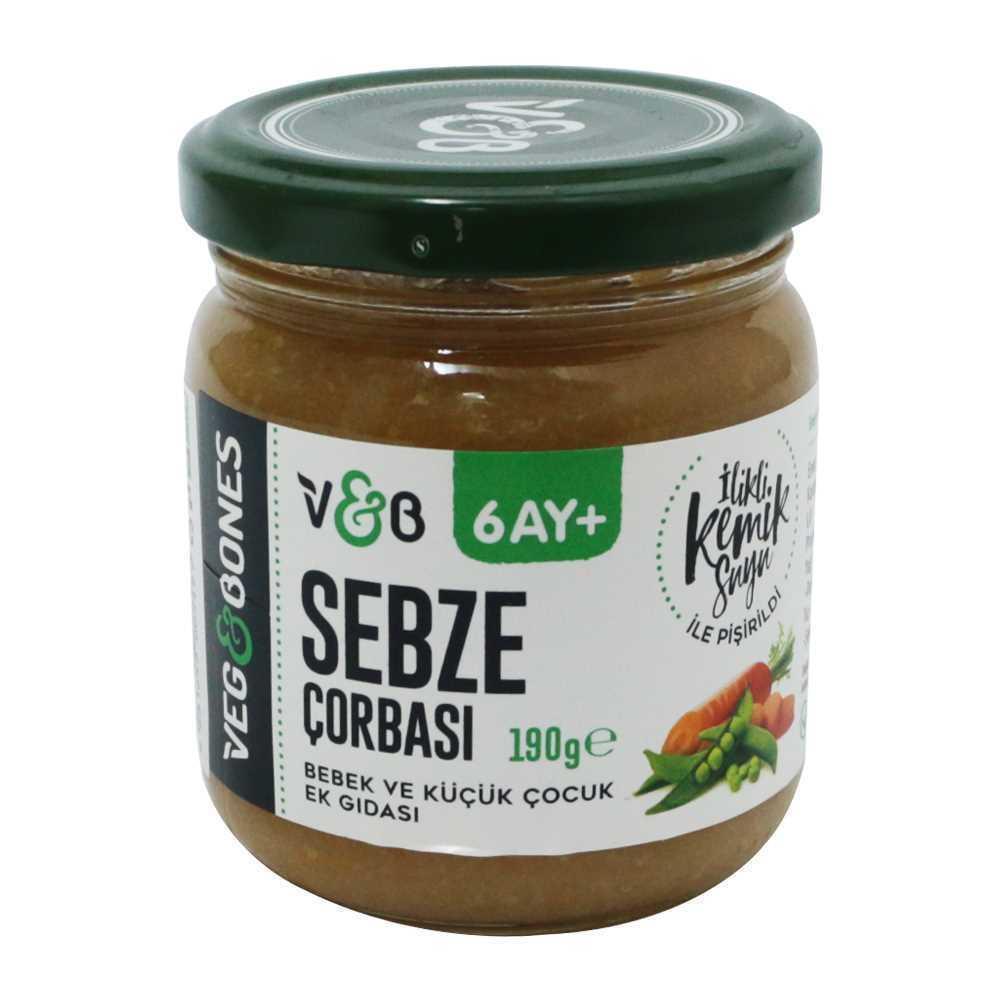 Veg& Bones Sebze Çorbası 190Gr Kavanoz