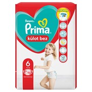 Prima Pants Külot Bez Ekonomik Extra Large No:6 15’li  +16 Kg  