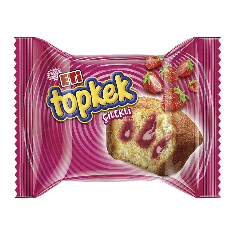 Eti Topkek Çilekli Kek 40 Gr