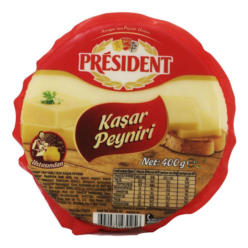 Presıdent Kaşar Peyniri 400Gr