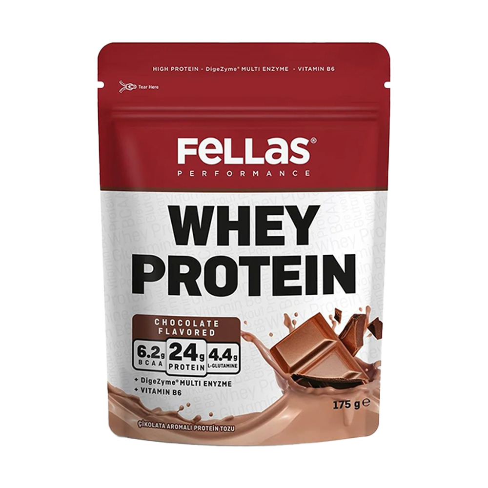 Fellas Performance Whey Protein Çikolata Aromalı Protein Tozu 175Gr