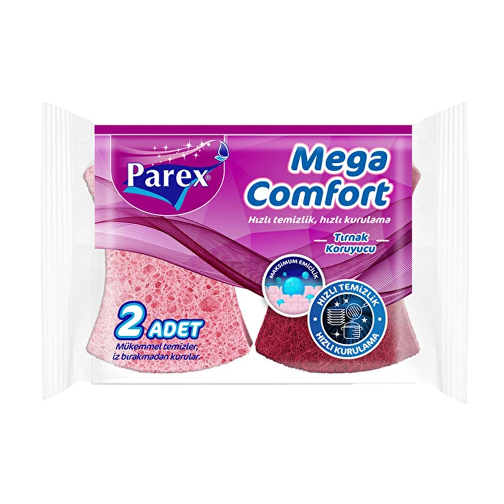 Parex Mega Comfort Tırnak Koruyucu Sünger 2’li