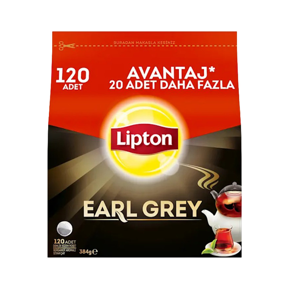 Lipton Demlik Çay Early Grey 120'li