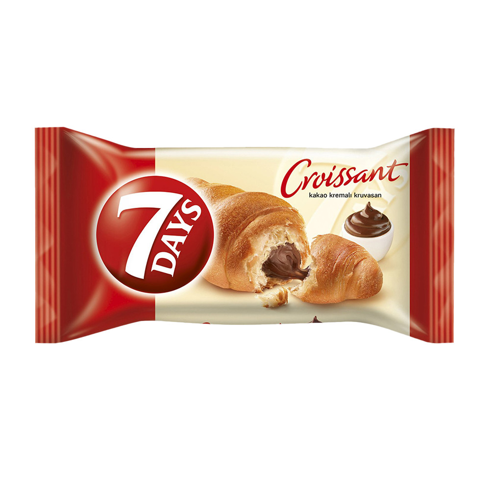 7 Days Croissant Kakao Kremalı Kruvasan 60 Gr.