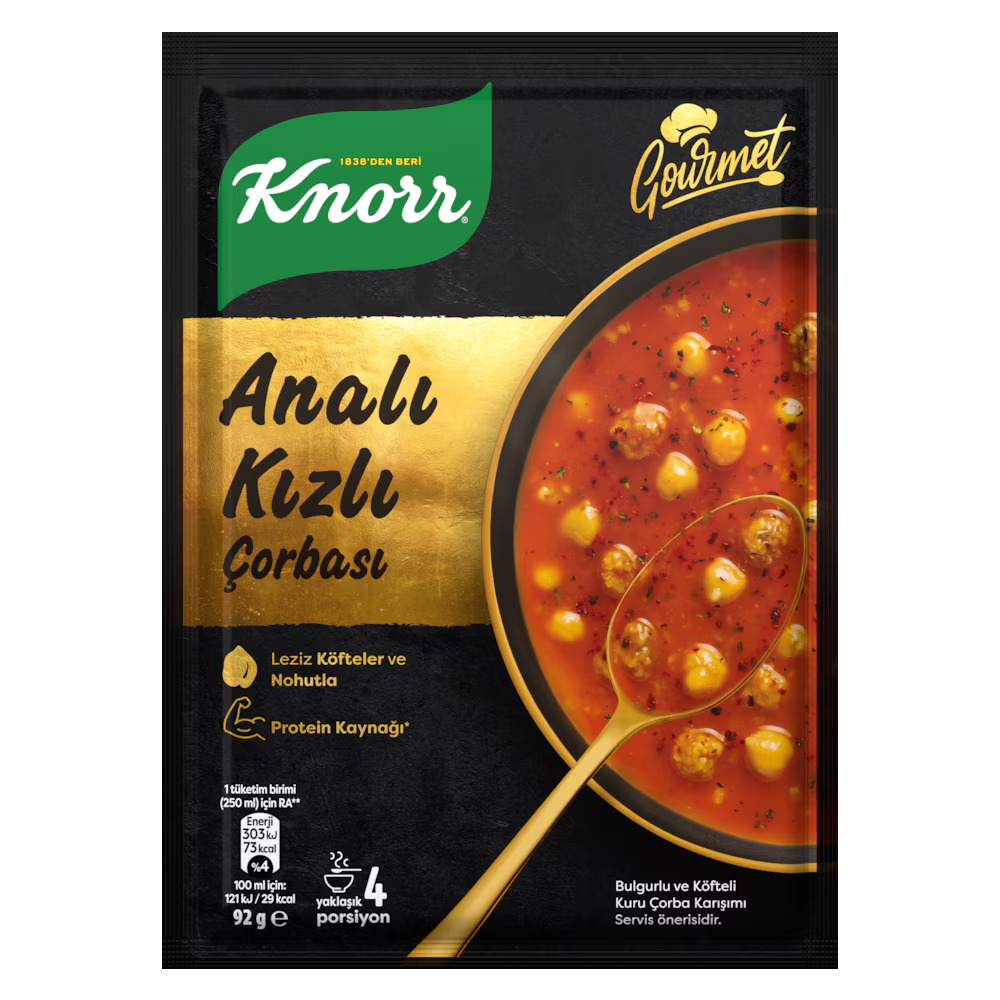 Knorr Yöresel Çorba 70Gr Analı Kızlı