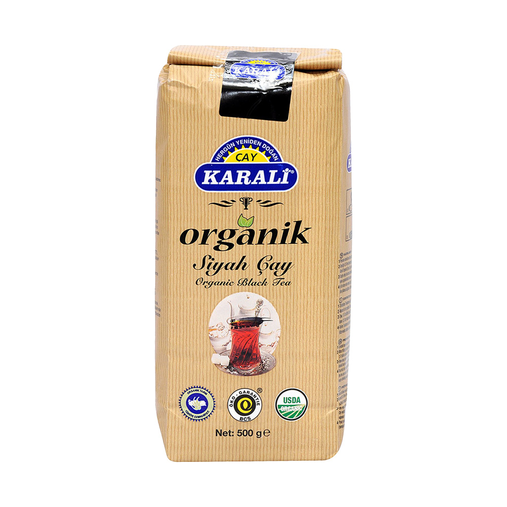 Karali Organik Siyah Çay 500 Gr