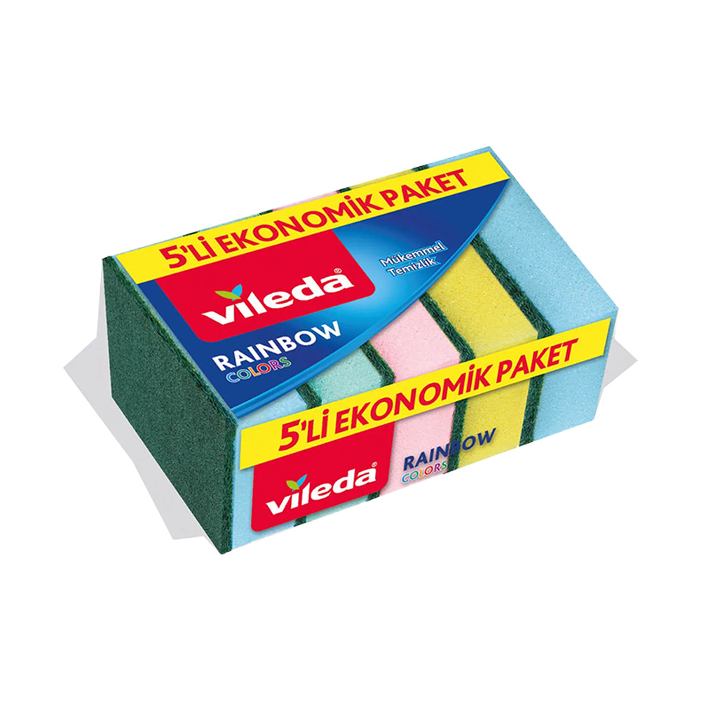Vileda Rainbow Sünger 5'li
