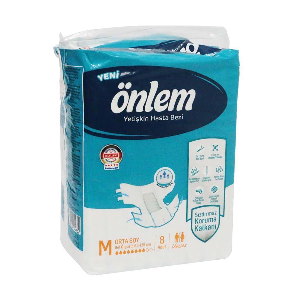 Önlem Hasta Bezi 8 Li Medium