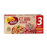 Bizim Mutfak Yerli Besi Etsu Bulyon 3'lü 120Gr