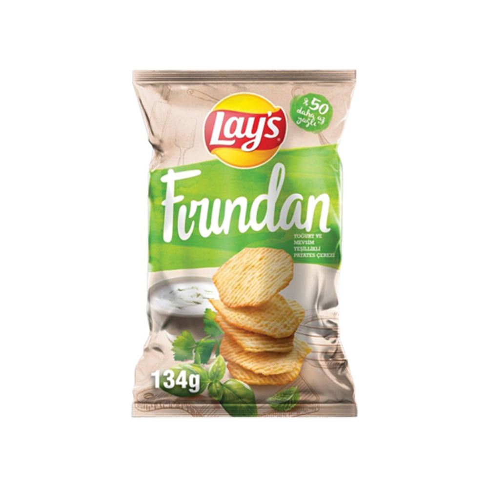 Lay’S Fırından Yoğurt ve Mevsim Yeşilliği 134 Gr 