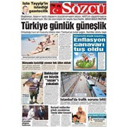 Sözcü Gazetesi.