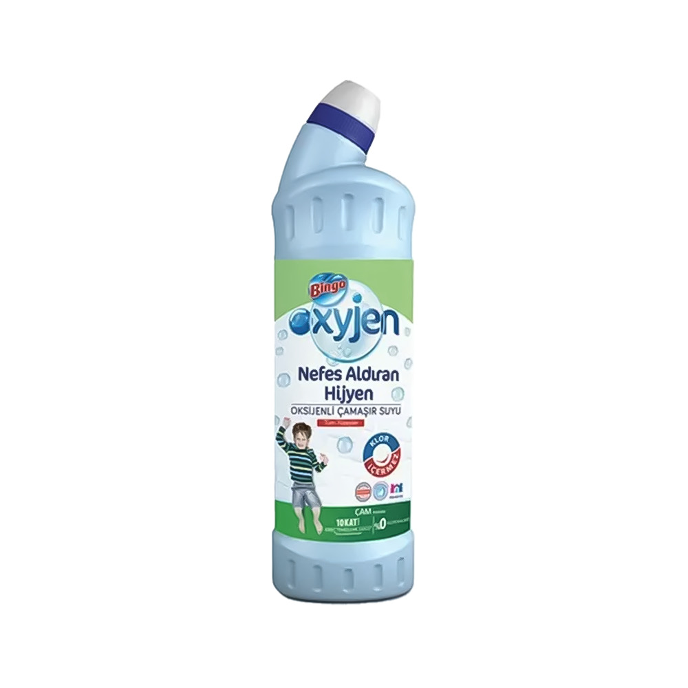 Bingo Oksıjenli  Klorsuz Çamaşır Suyu 750 Ml Çam