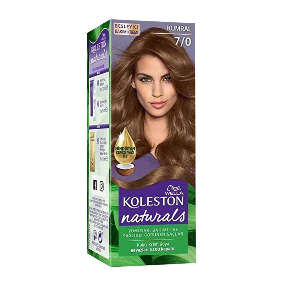 Koleston Naturals Saç Boyası 7/0 Kumral.