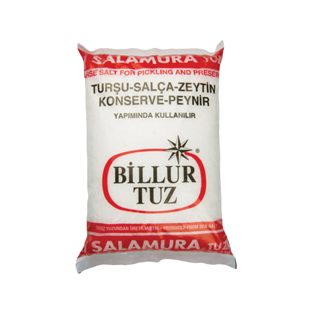 Billur İri Salamura Tuz 3 Kg .