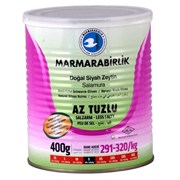 Marmara Birlik Az Tuzlu Salamura Siyah Zeytin 400 Gr 