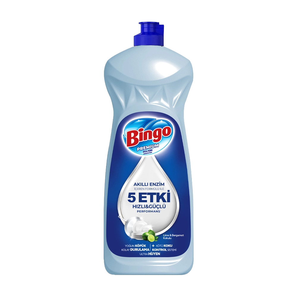 Bingo Bulaşık Deterjanı Lime Bergamot Premium1500Ml