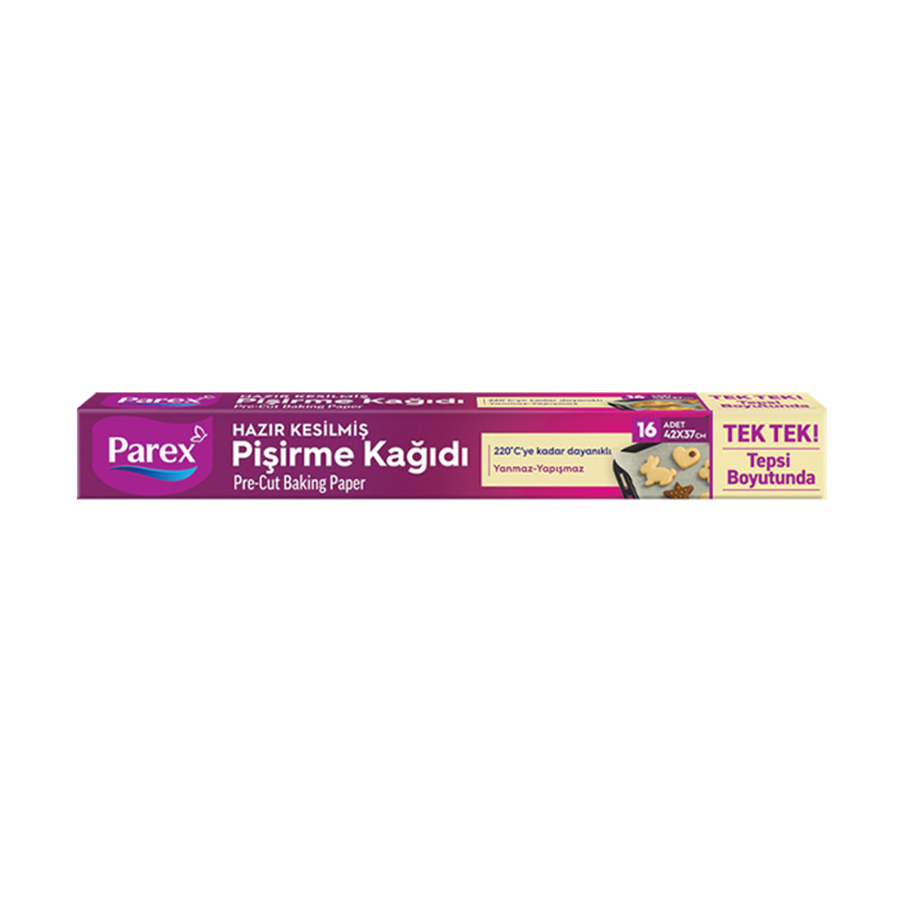 Parex Hazır Kesilmiş Pişirme Kağıdı 16’lı