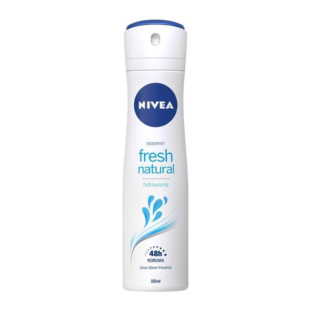 Nivea Fresh Natural Bayan Deodorant Sprey 150 Ml.