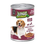 Jungle Konserve Köpek Maması 415 Gr Kuzu Etli