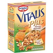 Dr. Oet. Vitalis Knusper Çıtır Bal Bademli Müsli 450 gr