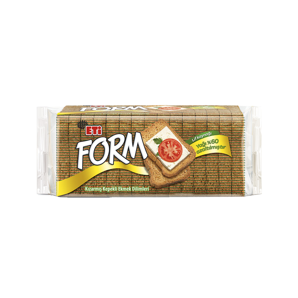 Eti Form Kızarmış Kepekli Ekmek Dilimleri 138 Gr 